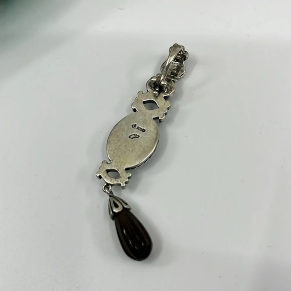 Set of Two 💙 Sincerely Southwest Sterling Silver Turquoise Pendants - Picture 8 of 16